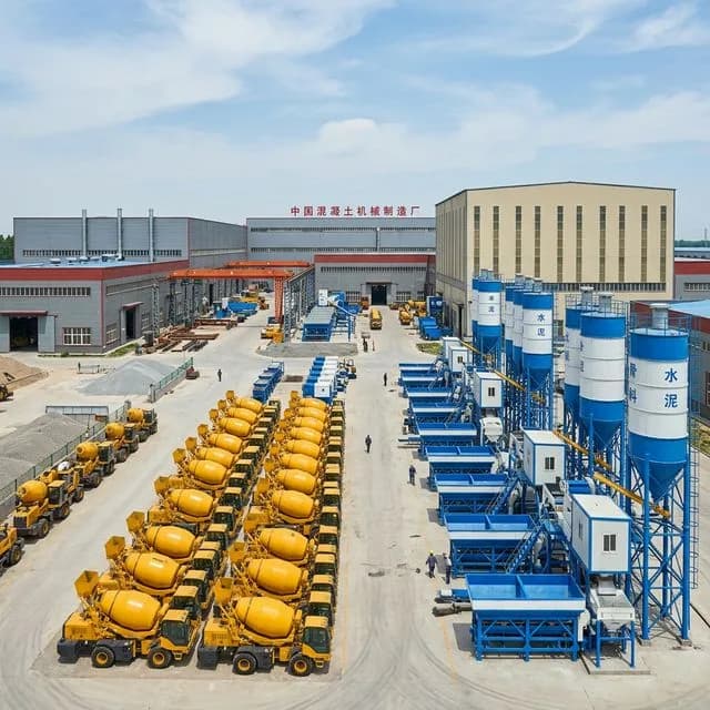 Équipement de mélange de béton professionnel