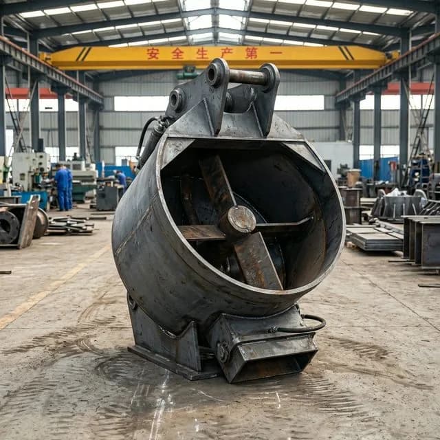 Godet malaxeur à béton