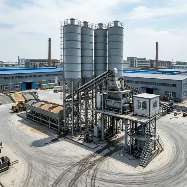 Usina de Concreto Estacionária